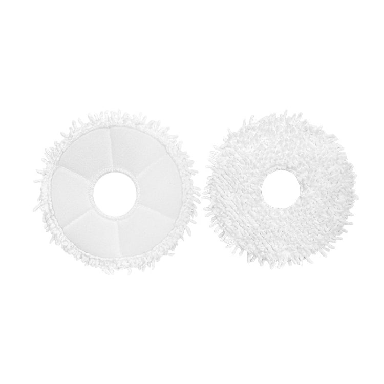 2pcs Rag For Ecovacs X1 Onmi / X1 Turbo Vacuum Cleaner Accessories