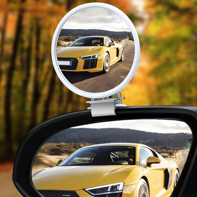 1pair Car Rearview Auxiliary Mirror Blind Spot Viewing Mirror