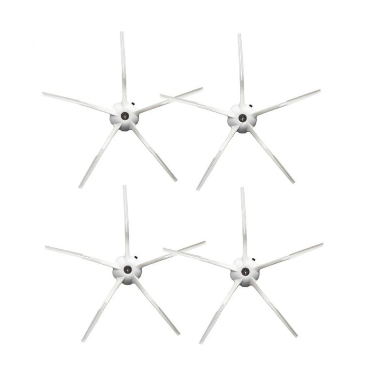 For Roborock S7 / T7S / T7S Plus G10 2pairs White Side Brush