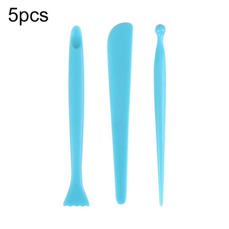 5sets Plastic Sculpture Clay Pottery Tool Knife Set(3pcs/set)