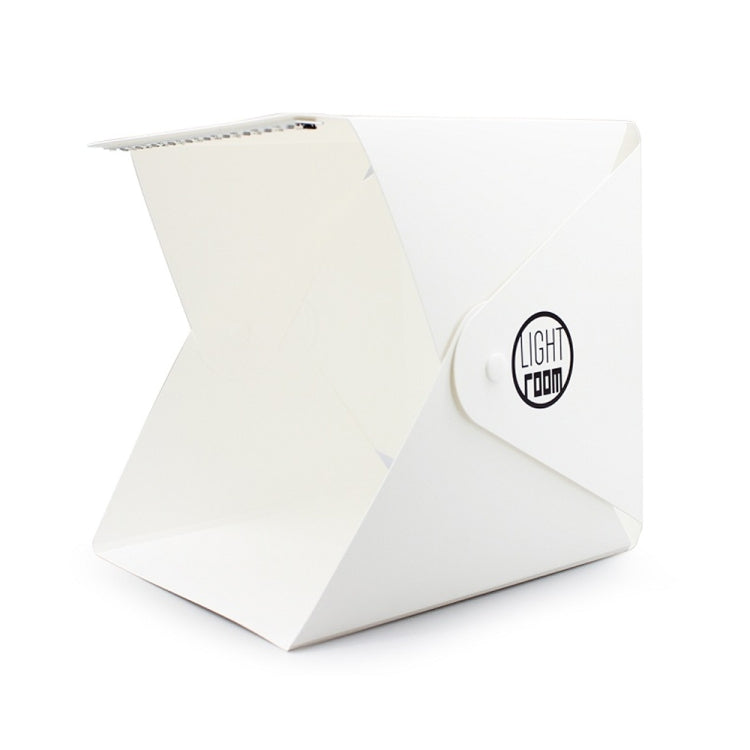 Button Portable Folding LED Studio Mini Photography Light Box 22 x 23 x 24cm