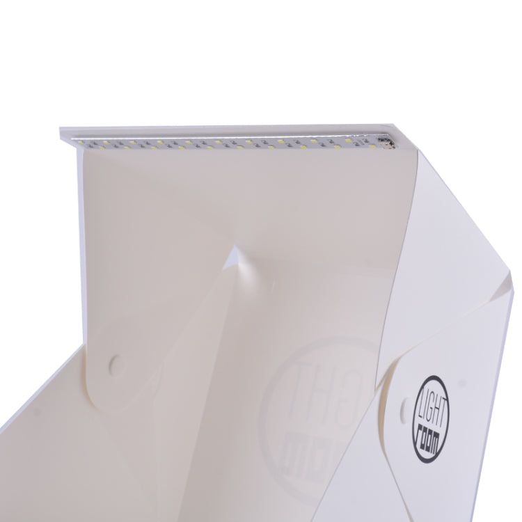 Button Portable Folding LED Studio Mini Photography Light Box 22 x 23 x 24cm