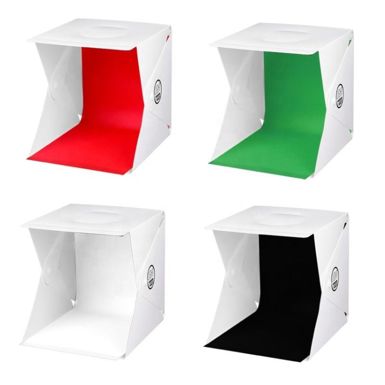 Dimmable Button Type LED Studio Mini Photography Light Box 22 x 23 x 24cm