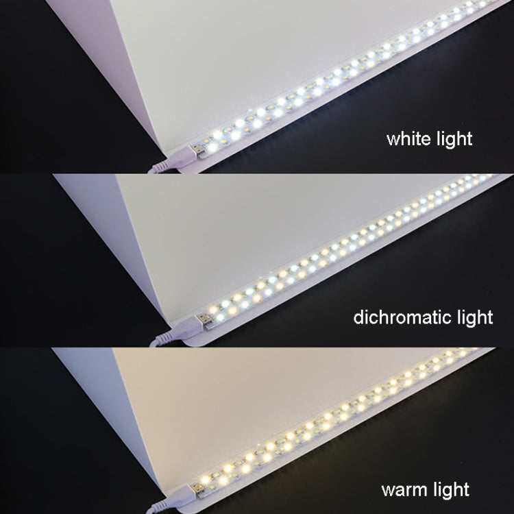 Dimmable Button Type LED Studio Mini Photography Light Box 22 x 23 x 24cm