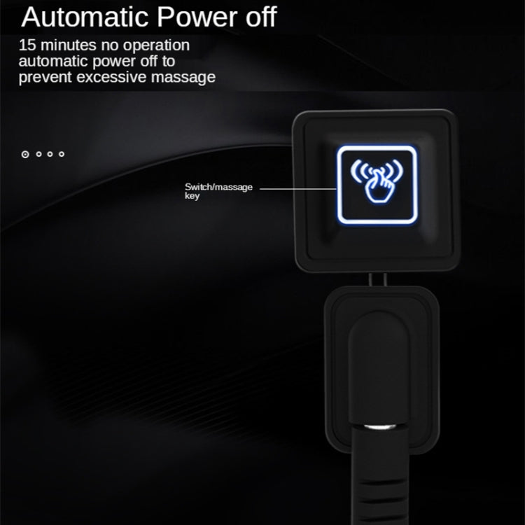 SR-09 Car Neck Pillow Memory Foam Lumbar Support, Style: Massage Lumbar Support (Gray)