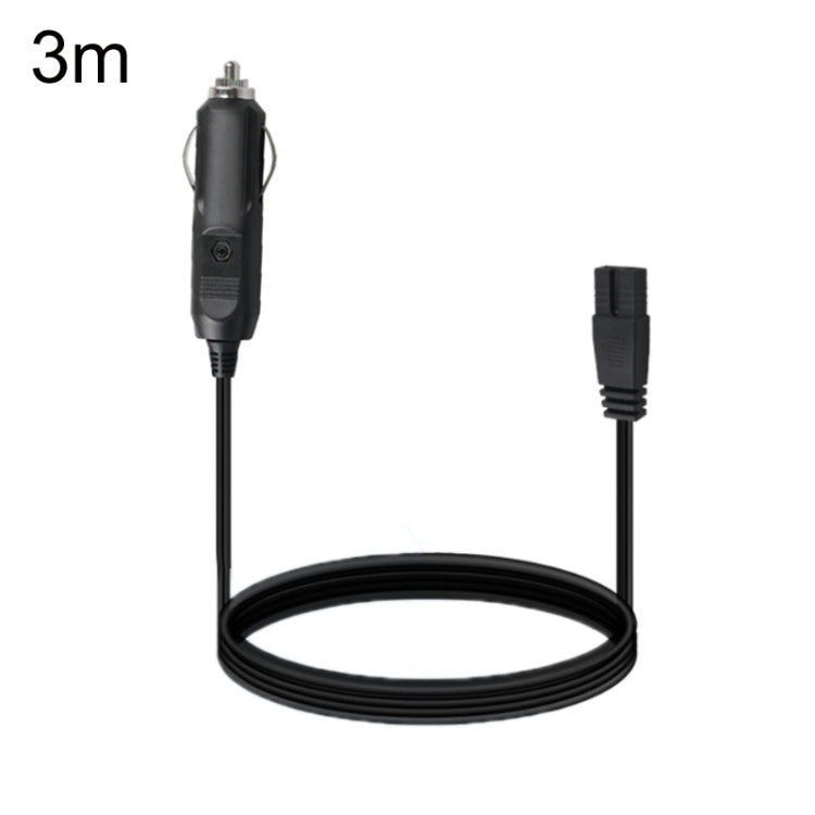 12V/24V Car Refrigerator Cable B Suffix Cigarette Lighter Plug Power Cord, Length: