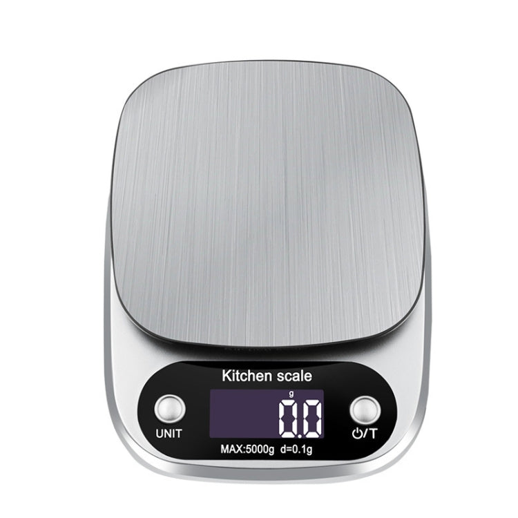 Small Multifunctional Kitchen High Precision Electronic Scale LCD Digital Display Food Scale, Model: 5kg/ 0.1g
