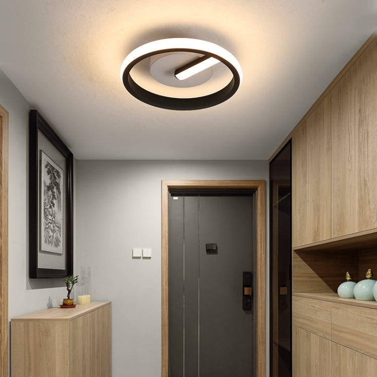 Three -color Light Change Acrylic Ceiling Light Corridor Aisle Entrance Light Modern Personality Balcony Lamp