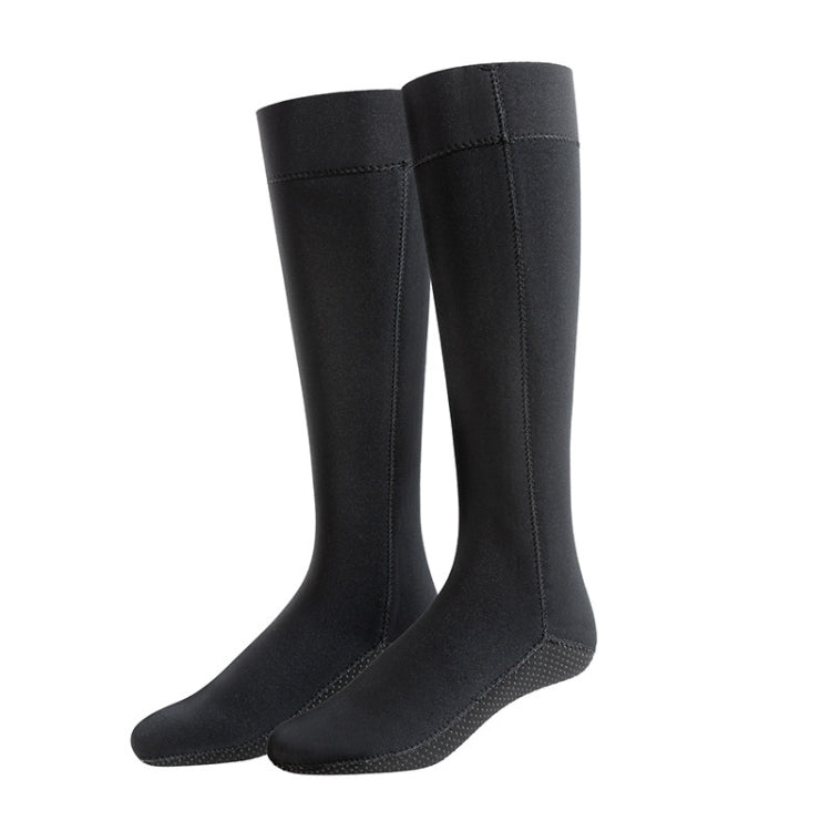 3mm Diving Socks Swimming Warm Deep Diving Waterproof Long Tube Beach Socks, Size: