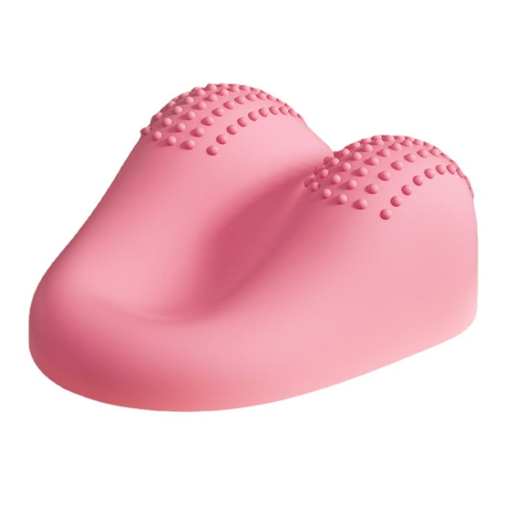 QC070 Elastic Gel Cervical Massage Pillow Shoulder and Neck Correction Traction Home Massage Cushion
