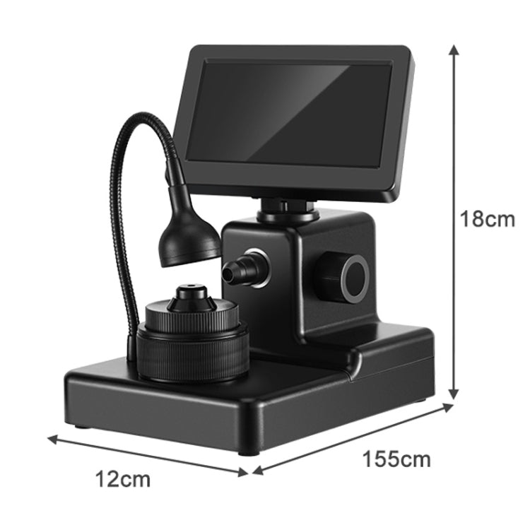 HJ1000 50-1000X Diamond Waist Code Microscope GIA Jewelry Waist Code Instrument
