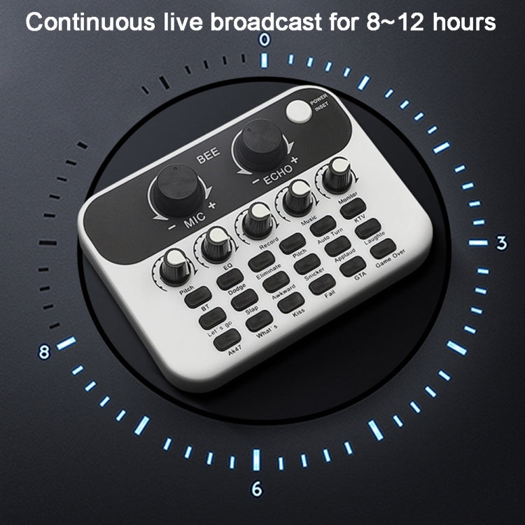 S23 Live Sound Card Podcast Mixer For PC Computer Phone With OTG Interface