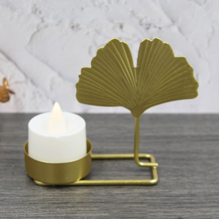 C Gold DH2303-03 Metal Retro Iron Art Candlesticks Ornament Table Candle Cup Decoration Props