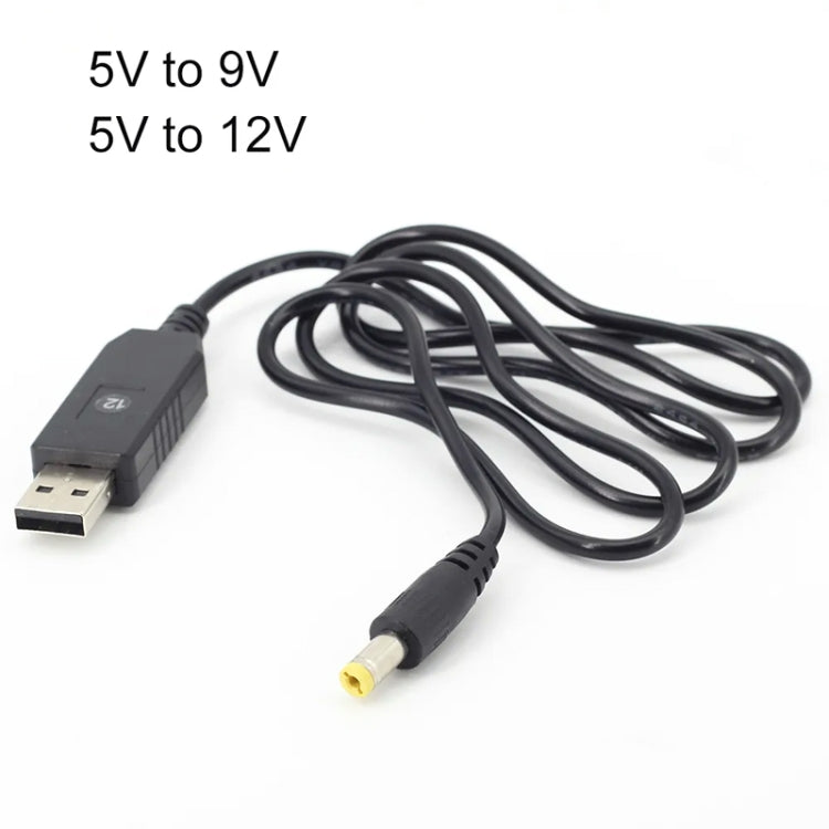 2pcs DC 5V To 12V USB Booster Cable Mobile Power Router Power Cord