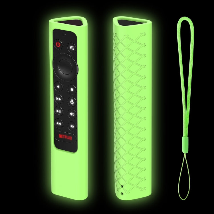 For NVIDIA Shield TV Pro 4K HDR Remote Control Silicone Case With Lanyard
