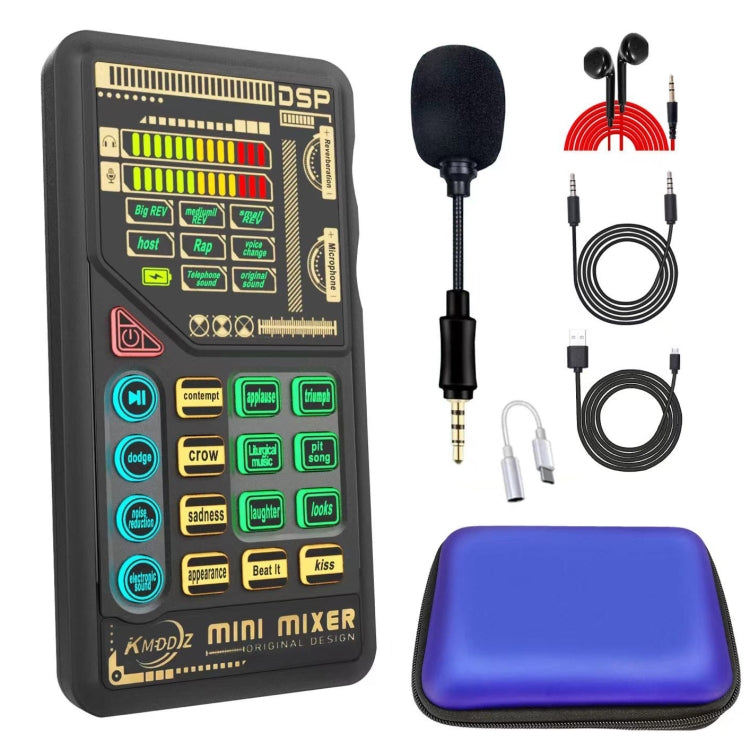 X10 Outdoor Live Singing Portable Sound Card Recording Video K Song Multi-Functional Card Set