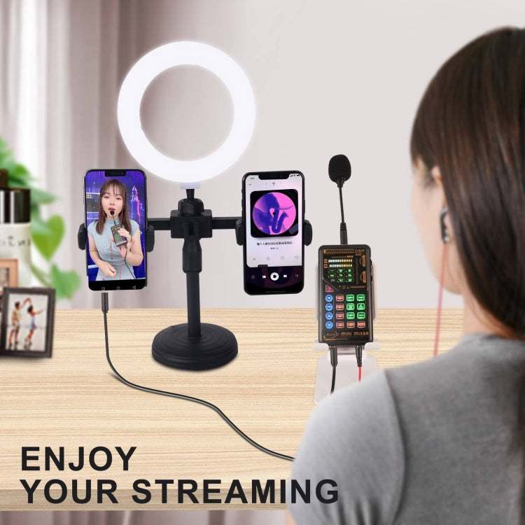 X10 Outdoor Live Singing Portable Sound Card Recording Video K Song Multi-Functional Card Set