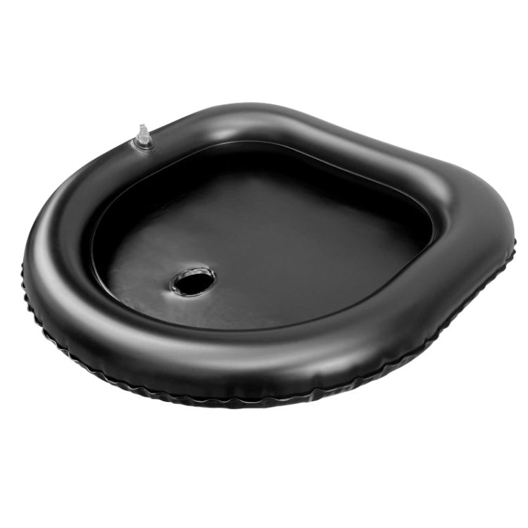 Bed Nursing No Bending Inflatable Light Shampoo Basin, Color: