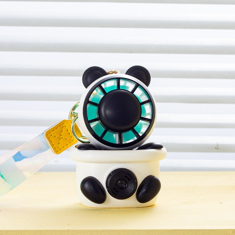 MU039 Mini Dynamic Projection Camera Fan Cartoon Children Portable Fan
