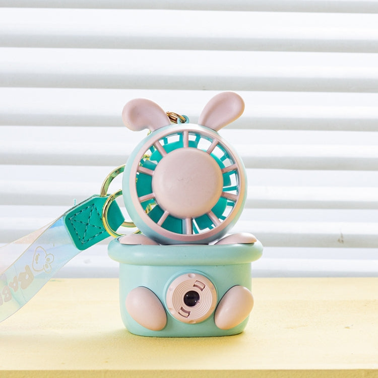 MU039 Mini Dynamic Projection Camera Fan Cartoon Children Portable Fan