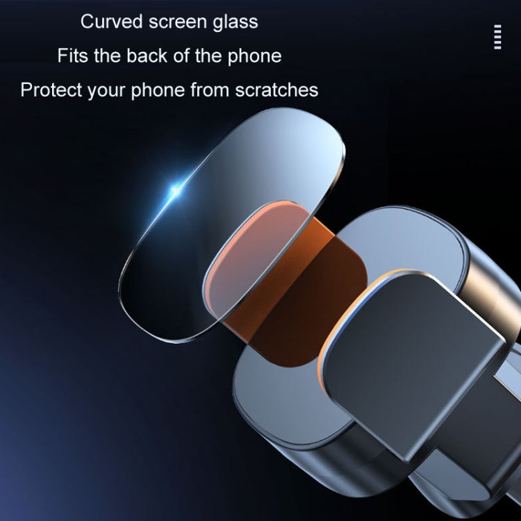 15W Wireless Fast Charging Car Wind Outlet Navigation Mobile Phone Holder, Color: