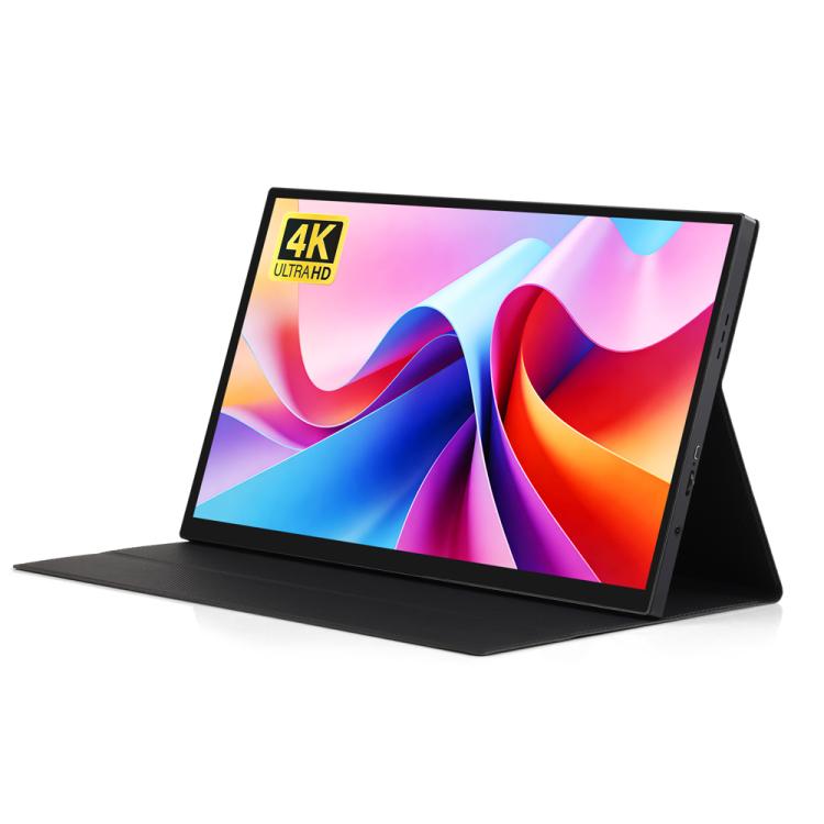Luckfox 14-Inch 4K Portable Touchscreen Monitor With Magnetic Protective Case 3840x2160 HDR IPS Display, Full Lamination, 10-Point Capacitive Touch