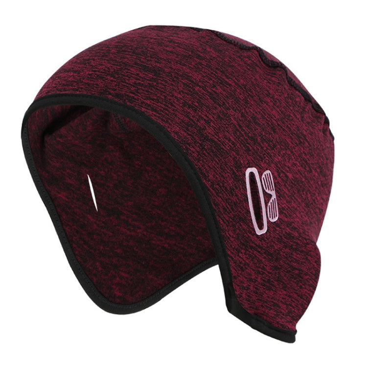 Outdoor Sports Warm Ear Hat Helmet Lining Winter Riding Skull Cap, Size: Free Code