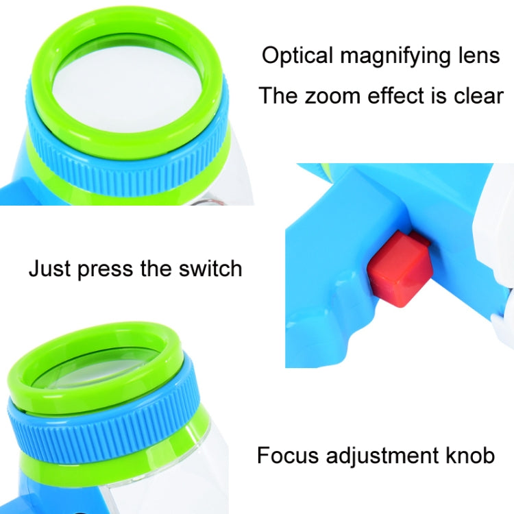 Children Animal Plant Observer Scientific Experiment Magnifying Glass