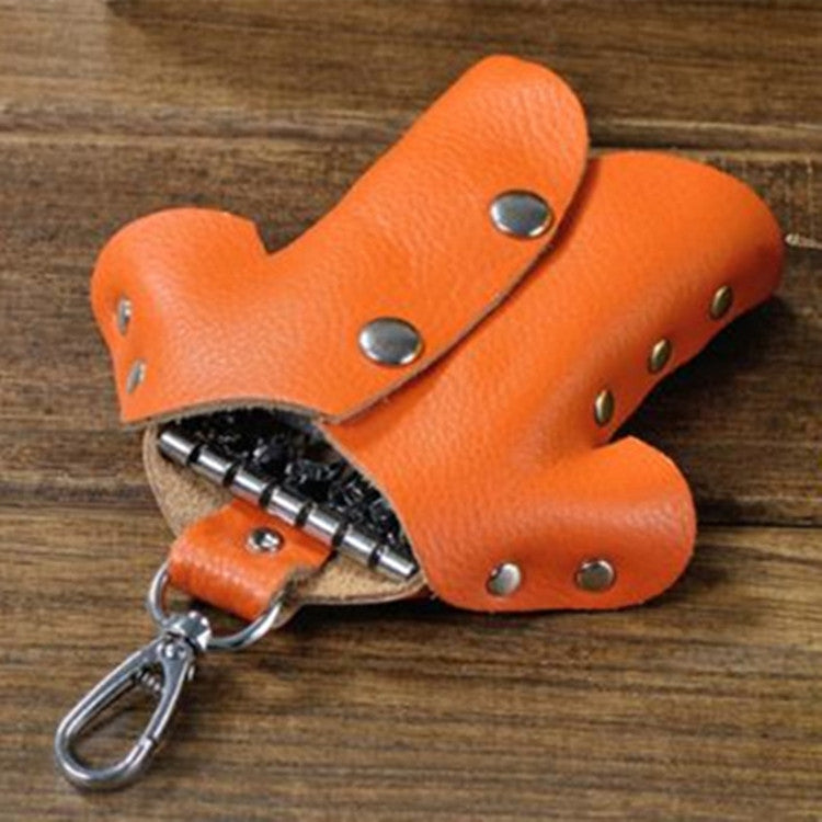 Car Key Wallet Holder Genuine Leather Unisex Key Organizer Bag