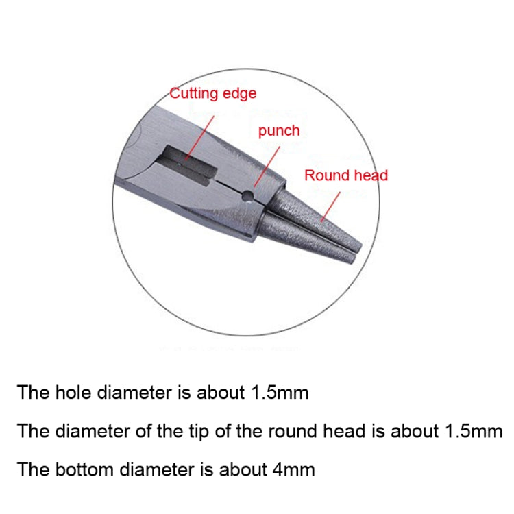 Handmade Jewelry Plier Nylon Accessories DIY Tools Wire Wrap Clamp, Style: