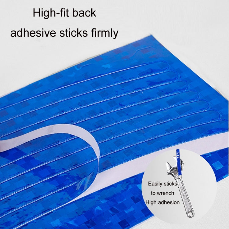10pcs Reflective Stickers for Bicycle Rims Riding Equipment Accessories