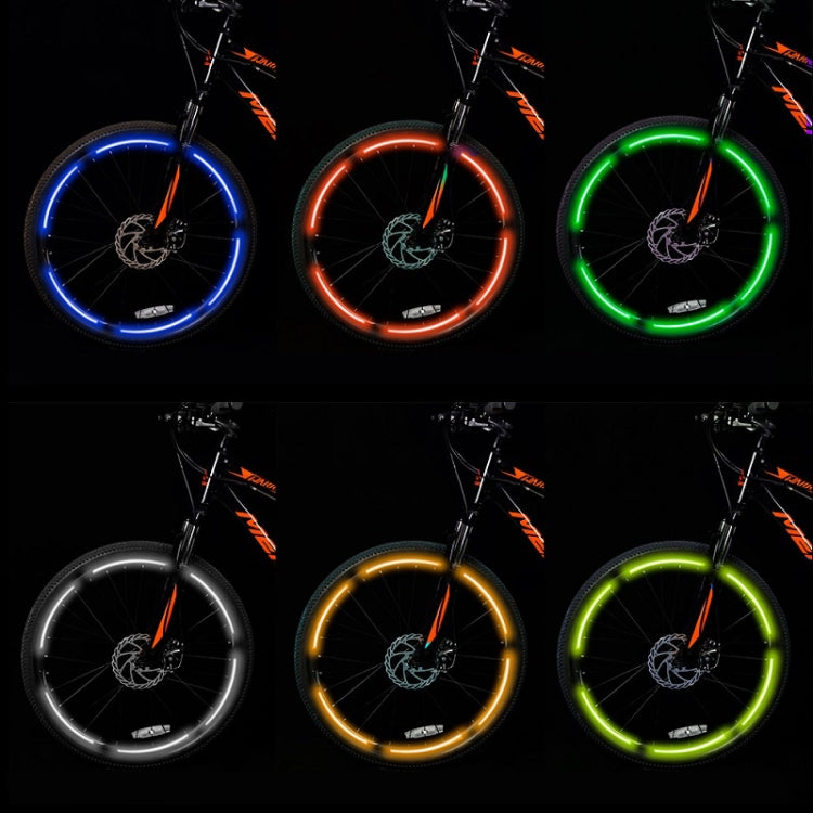 10pcs Reflective Stickers for Bicycle Rims Riding Equipment Accessories