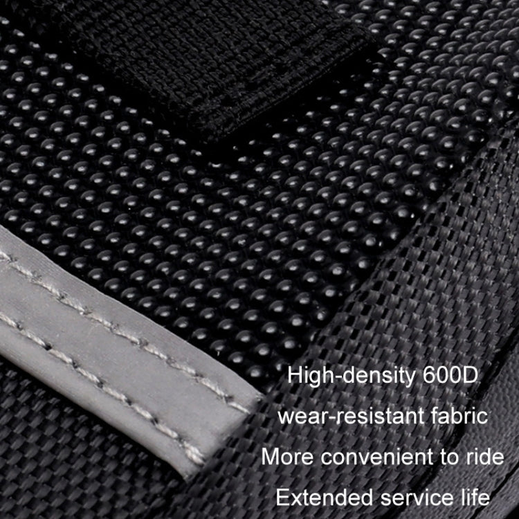 2pcs Mountain Bike Quick Release Saddle Bag Tool Bag(No Logo Black)