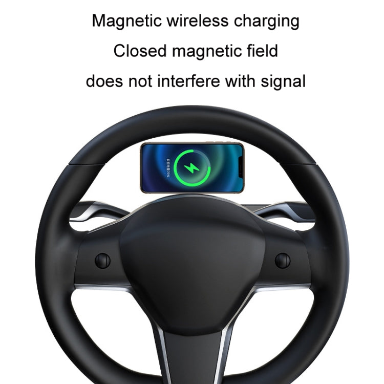For Tesla Model3/Y Mobile Phone Car Magnetic Bracket Wireless Charging