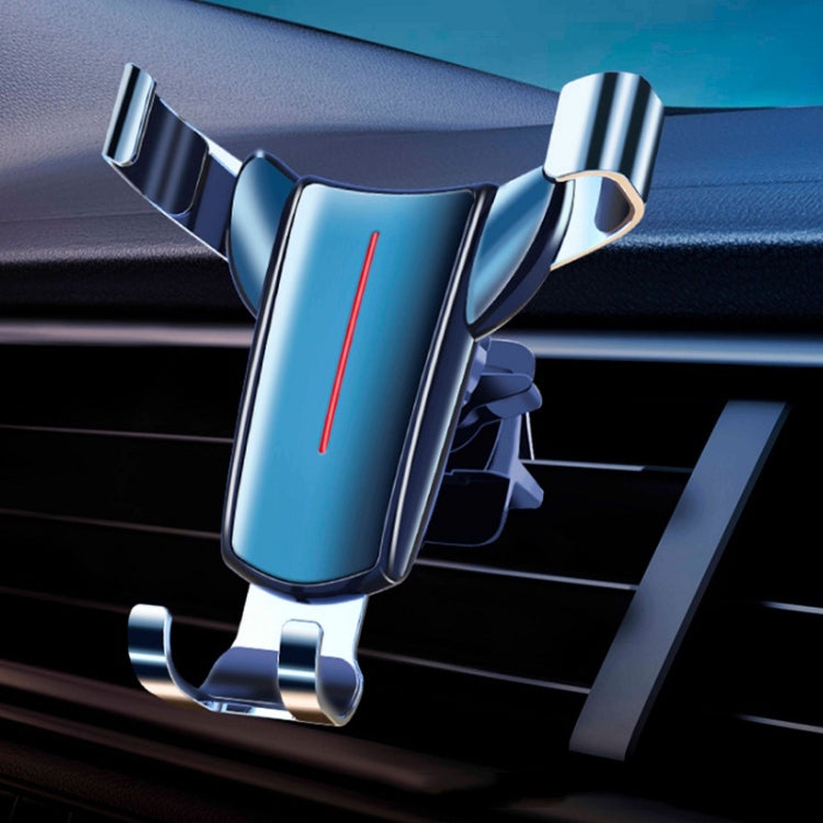 Air Outlet Triangular Gravity Sensor Car Mobile Phone Holder, Color: