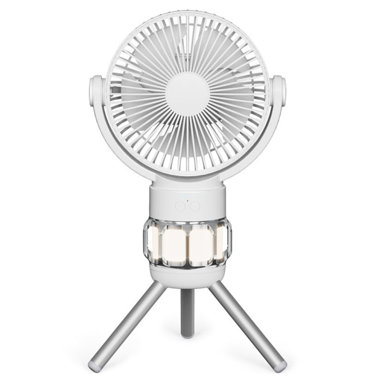 QW-F33 Tripod Outdoor Camping Light Fan Tent USB Charging Detachable Shaking Head Ceiling Fan