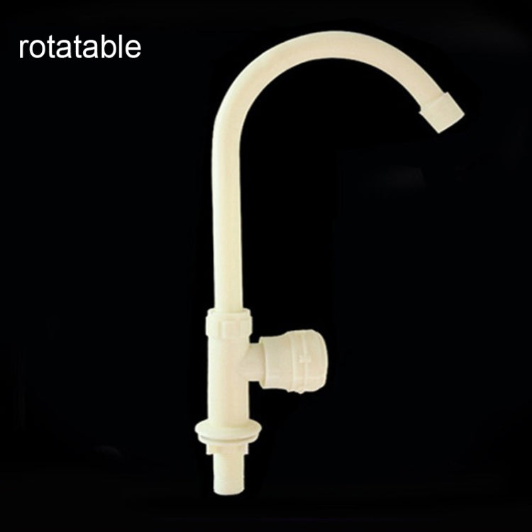 Plastic Kitchen Single Cold Sink Faucet Vertical Faucet, Specification: H