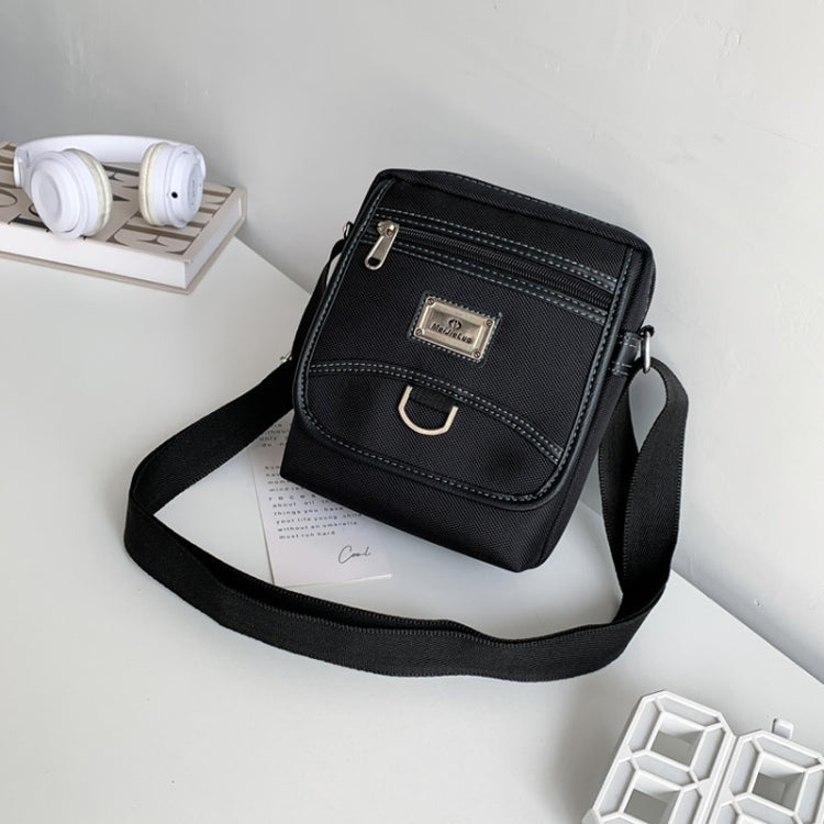 H3324 Commercial Male Single Shoulder Crossbody Bag Oxford Fabric Small Backpack, Color: B