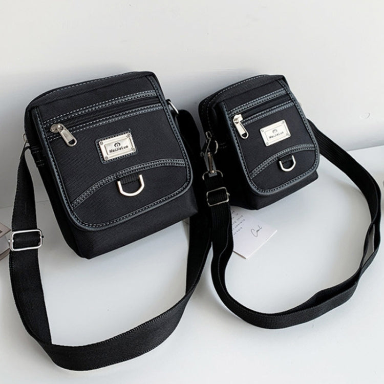H3324 Commercial Male Single Shoulder Crossbody Bag Oxford Fabric Small Backpack, Color: B