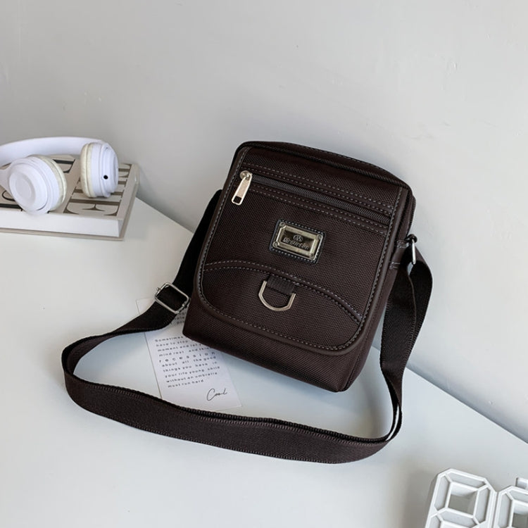 H3324 Commercial Male Single Shoulder Crossbody Bag Oxford Fabric Small Backpack, Color: B