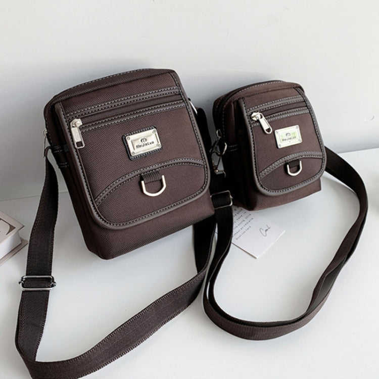 H3324 Commercial Male Single Shoulder Crossbody Bag Oxford Fabric Small Backpack, Color: B