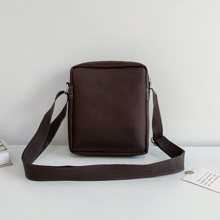 H3324 Commercial Male Single Shoulder Crossbody Bag Oxford Fabric Small Backpack, Color: B