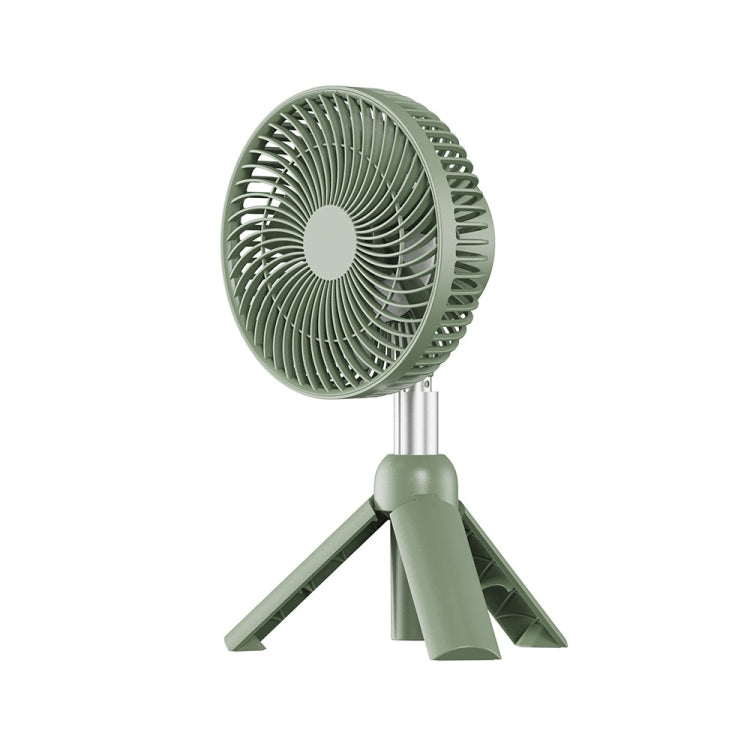 RD09 Outdoor Retractable Fan Portable Tent Ceiling Fan Lamp USB Hanging Vertical Tripod