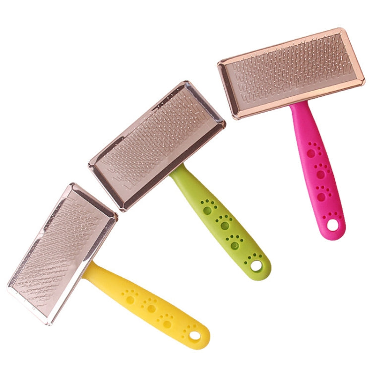 BG-W1347 Pet Hair Removal Massage Comb Dog Cleaning Tools, Random Color Delivery, Specification: