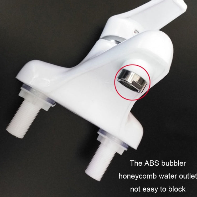 Plastic Three Holes Duplex Basin Stand Basin Faucet