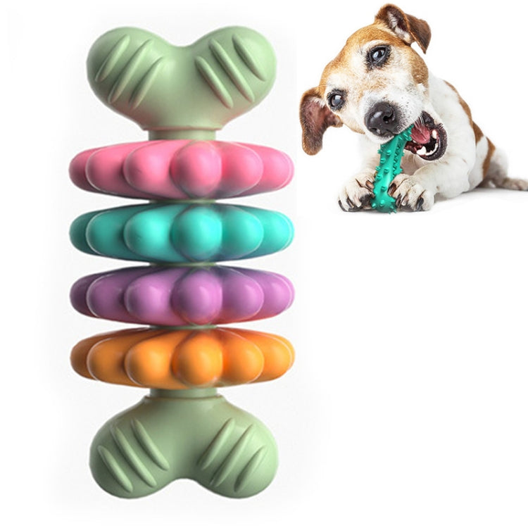 BG5051 Pet Chew Toys Bone Shape Dog Teething Sticky, Style: