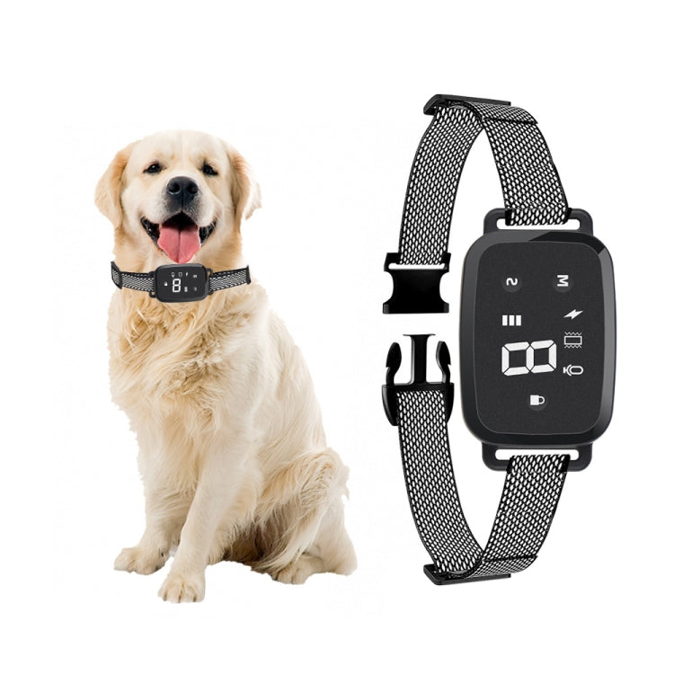 Intelligent Automatic Electric Strike Collar Touch Digital Display Rechargeable Waterproof Dog Trainer Stop Barker