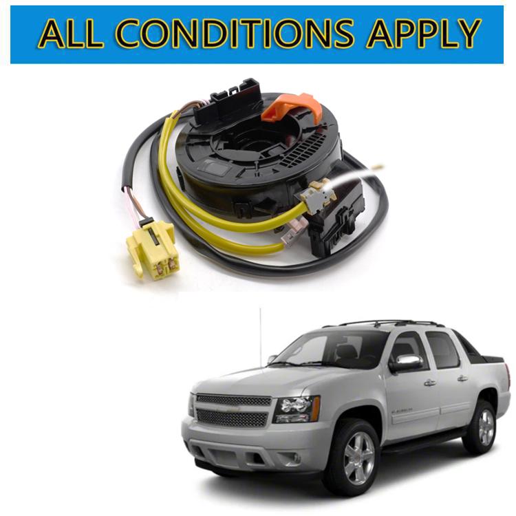 For 2007-2008 Chevrolet Avalanche Hairspring Clock Spring Coil - 25966963