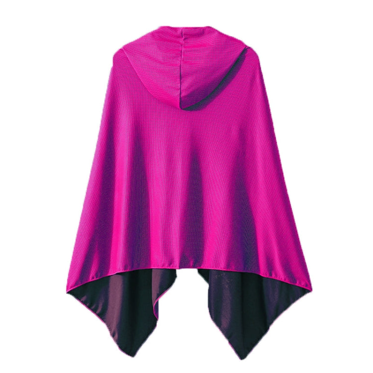 60 x 145cm Cool and Quick-drying Beach Cloak Diving Hooded Changing Clothes Absorbent Towel