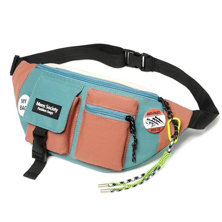 Y9574 Canvas Crossbody Single Shoulder Backpack Light Sports Chest Bag